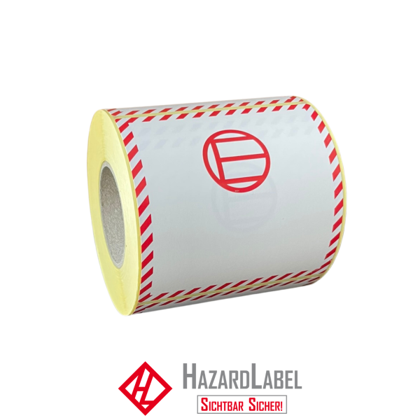 Shipping Label Excepted Quantities, 100x100 mm, Paper Label